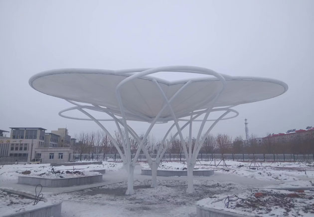 內(nèi)蒙古膜結構膜材連接方式：技術與藝術的完美結合