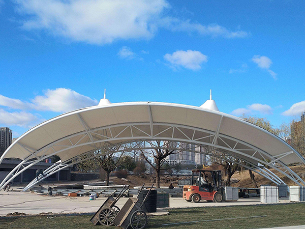 不負眾望！呼和浩特張拉膜已然成為第六種建筑材料