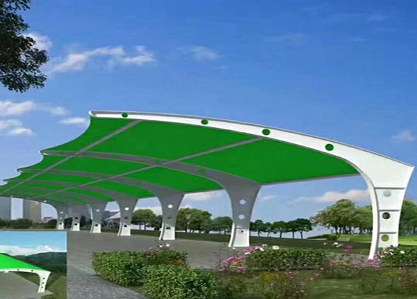 膜結(jié)構(gòu)車棚的顏色選取有什么技巧？